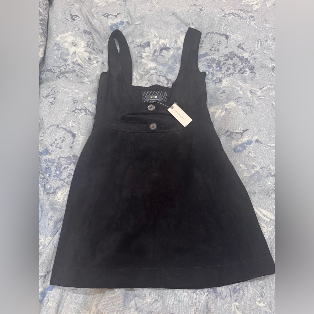 Maeve Faux Suede Mini Dress